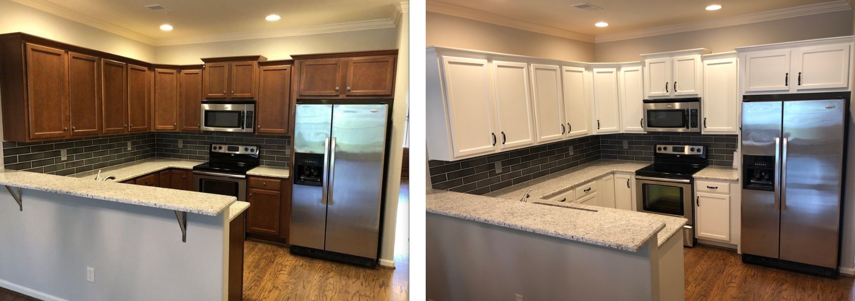 before and after remodel